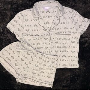 Roxy Light Gray Logo Sleepwear
